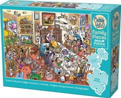 Cobble Hill Rodinné puzzle Šťastné vďakyvzdania 350 dielikov