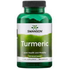 Swanson Turmeric - kurkuma, 1440 mg, 100 kapsúl