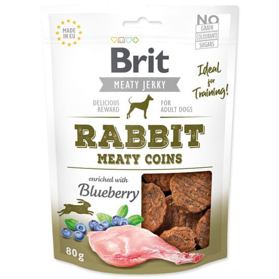 Brit Snack BRIT Jerky Rabbit Meaty Coins 80 g