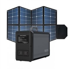 MXM Outdoor set nabíjacej stanice a solárneho panelu 1000W/100W