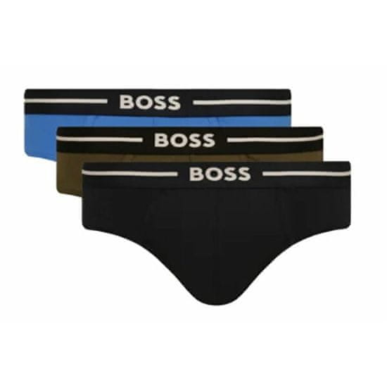 Hugo Boss 3 PACK - pánske slipy BOSS 50495449-973