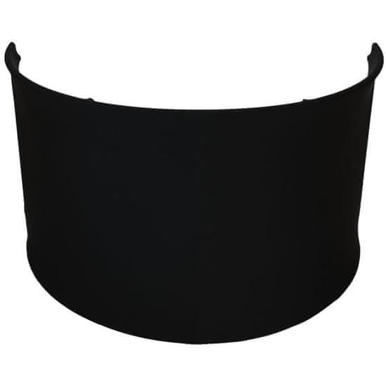 Omnitronic prenosná polkruhová DJ zástena s čiernym návlekom