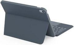 EPICO Klávesnica s obalom pre Apple iPad 10,2" – QWERTY/sivá, 43811101300011