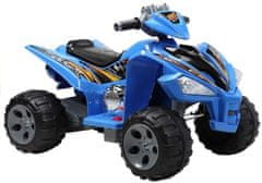 Lean-toys Štvorkolka na batérie Big Wheels Blue