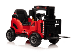 Lean-toys Akumulátorový vysokozdvižný vozík WH101 Red