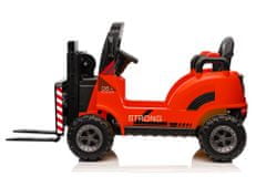 Lean-toys Akumulátorový vysokozdvižný vozík WH101 Red