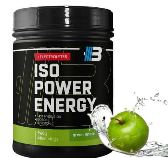 BODY NUTRITION Iso power energy od BODY NUTRITION - zelené jablko, 960g