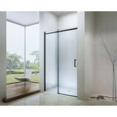 Mexen Sprchové dvere OMEGA čierne 110 cm