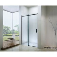 Mexen Sprchové dvere OMEGA čierne, 150 cm