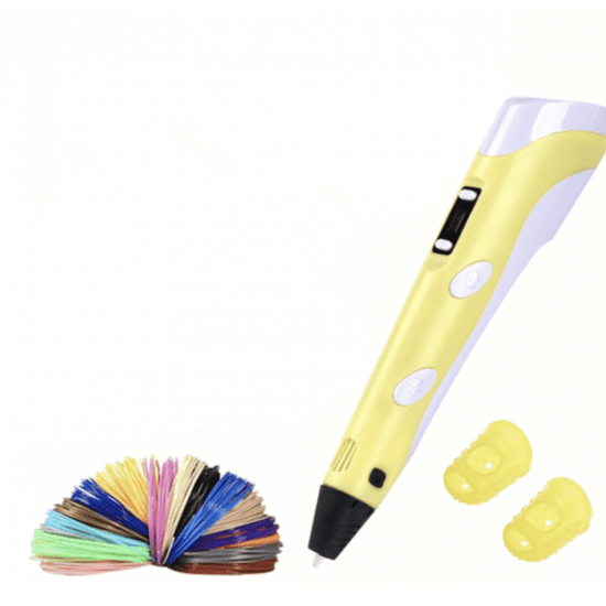 BB-Shop Magické pero | 3D tlačiareň | Žltá + 9 m vlákna PLA