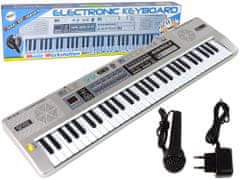 Lean-toys Klávesnica MQ-6110 Mikrofónové organy 61 kláves