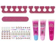 Lean-toys Detská súprava na líčenie Paleta lakov na nechty