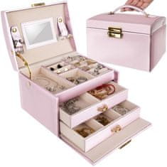 MG Jewelery Box šperkovnica, ružová