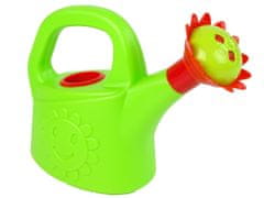 Lean-toys Záhradná súprava taška Záhradné náradie pre deti Kovová zelená