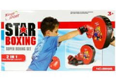 Lean-toys Boxerská súprava rukavíc Shield Combat Sports