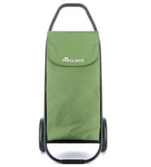Rolser Com MF 8 Black Tube taška na kolieskach, zelená khaki