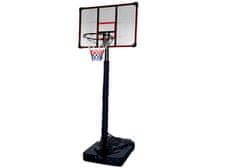 Lean-toys Basketbal Basketbalový mobilný nastaviteľný stojan 200-305cm