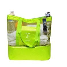 Kombinovaná plážová taška s termo priehradkou