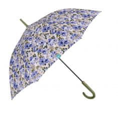 Perletti Time, Dámsky palicový dáždnik Peonie / fialový, 26303