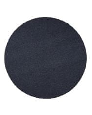 Vopi AKCIA: 120x120 (prúmer) kruh cm Kusový koberec Quick step antracit kruh 120x120 (priemer) kruh