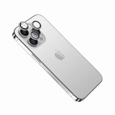 FIXED ochranná skla čoček fotoaparátů pro Apple iPhone 13/13 Mini, sřtíbrná