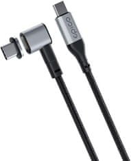 EPICO kábel USB-C, magnetický, opletený, šedá