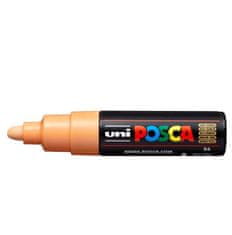 Uni-ball Posca akrylový popisovač PC-7M, 4,5 - 5,5 mm, svetlo oranžová (s okrúhlym silným hrotom)