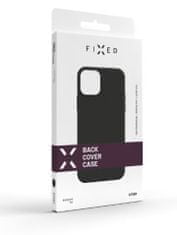 FIXED Zadný pogumovaný kryt Story pre Xiaomi Redmi Note 12S, čierny, FIXST-1104-BK