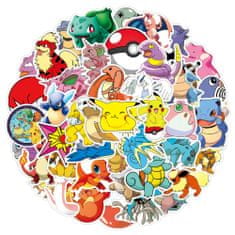 Northix Nálepky Pokémon - 50 ks 