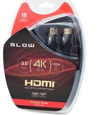 Blow HDMI 3,0m PREMIUM, BLOW, 4K 2.0