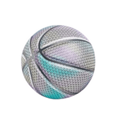 Mormark Holografická basketbalová lopta - Priemer 24,6 cm | FLASHBALL