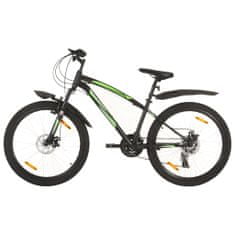 Petromila vidaXL Horský bicykel 21 rýchlostí 26" koleso 36 cm rám čierny