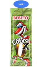 Bebeto  Bebeto želé cukríky COBRA-X 30g (3 ks)