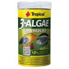 TROPICAL 3-Algae Granulat 1000ml/440g krmivo s riasami pre sladkovodné a morské ryby