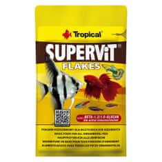TROPICAL Supervit 12g vločkové krmivo pre všežravé akváriové ryby