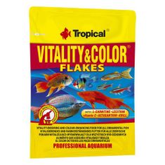 TROPICAL Vitality&Color 12g vločkové krmivo s vyfarbujúcim a vitalizujúcim účinkom