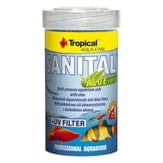 TROPICAL Sanital + aloe 100ml/120g špeciálna akvaristická soľ