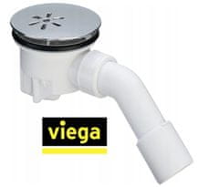 Viega Tempoplex, sifón pre sprchové vaničky s priemerom 90 mm 6956EX, chrómová, 364786
