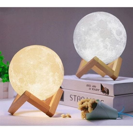HADEX Nočná lampa mesiac 8cm