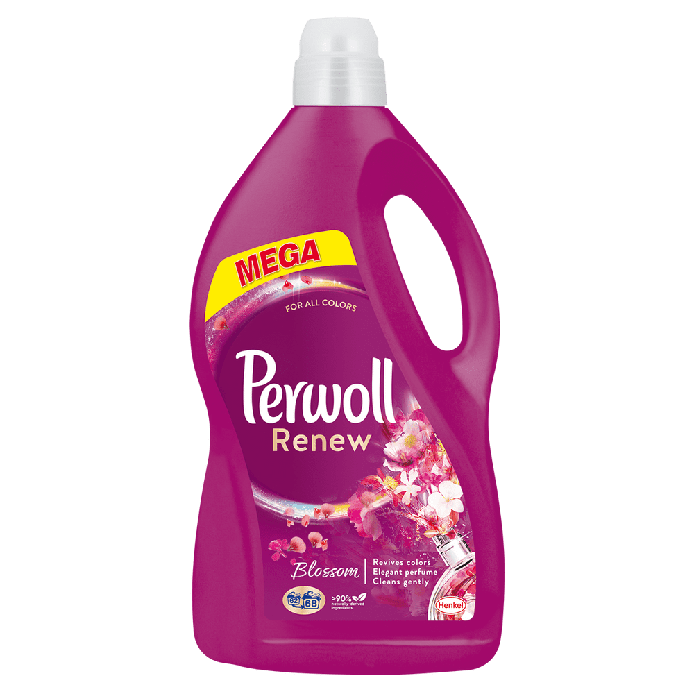 Perwoll speciální prací gel Blossom 68 praní, 3740 ml
