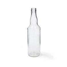 AB LINE 99148CH Sklenená fľaša na alkohol/sirup 0,5 lit na závit