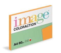 Image Papier kopírovací Coloraction A4 80 g oranžová sýta 100 hárkov 