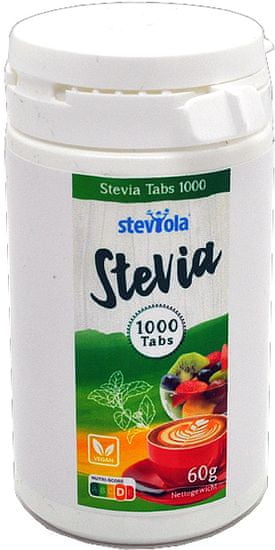 steviola Stévia tablety - 1 000 tabliet dóza