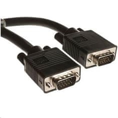 C-Tech Kábel VGA, M/M, tienený, 1,8m