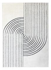 Dywany Łuszczów AKCIA: 200x290 cm Kusový koberec Mode 8587 geometric cream/black 200x290