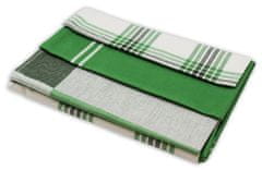 Home Elements  Súprava utierok z egyptskej bavlny 50*70 cm, 3 ks, Zelené listy