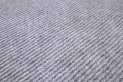 Vopi Kusový koberec Quick step sivý 50x80