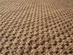 Devos Kusový koberec FLOORLUX Coffee/Black 20329 Spoltex – na von aj na doma 60x110