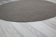 Vopi Kusový koberec Quick step béžový kruh 57x57 (priemer) kruh