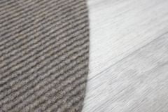 Vopi Kusový koberec Quick step béžový kruh 57x57 (priemer) kruh